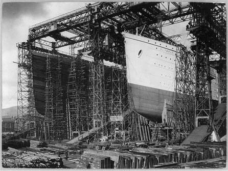 Construction Olympic & Titanic